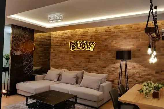 Proyecto Elkamino Dom - cocina de ladrillo